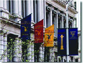 Double Sided Street Pole Banners