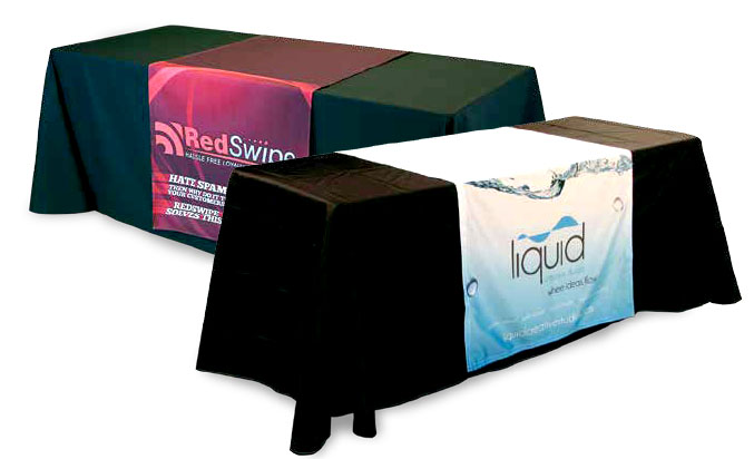 Dye Sublimated Tablecloth Runner