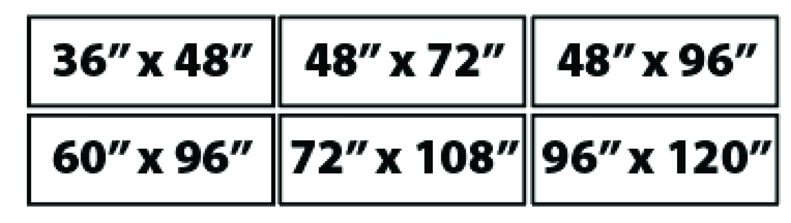 Standard Sizes