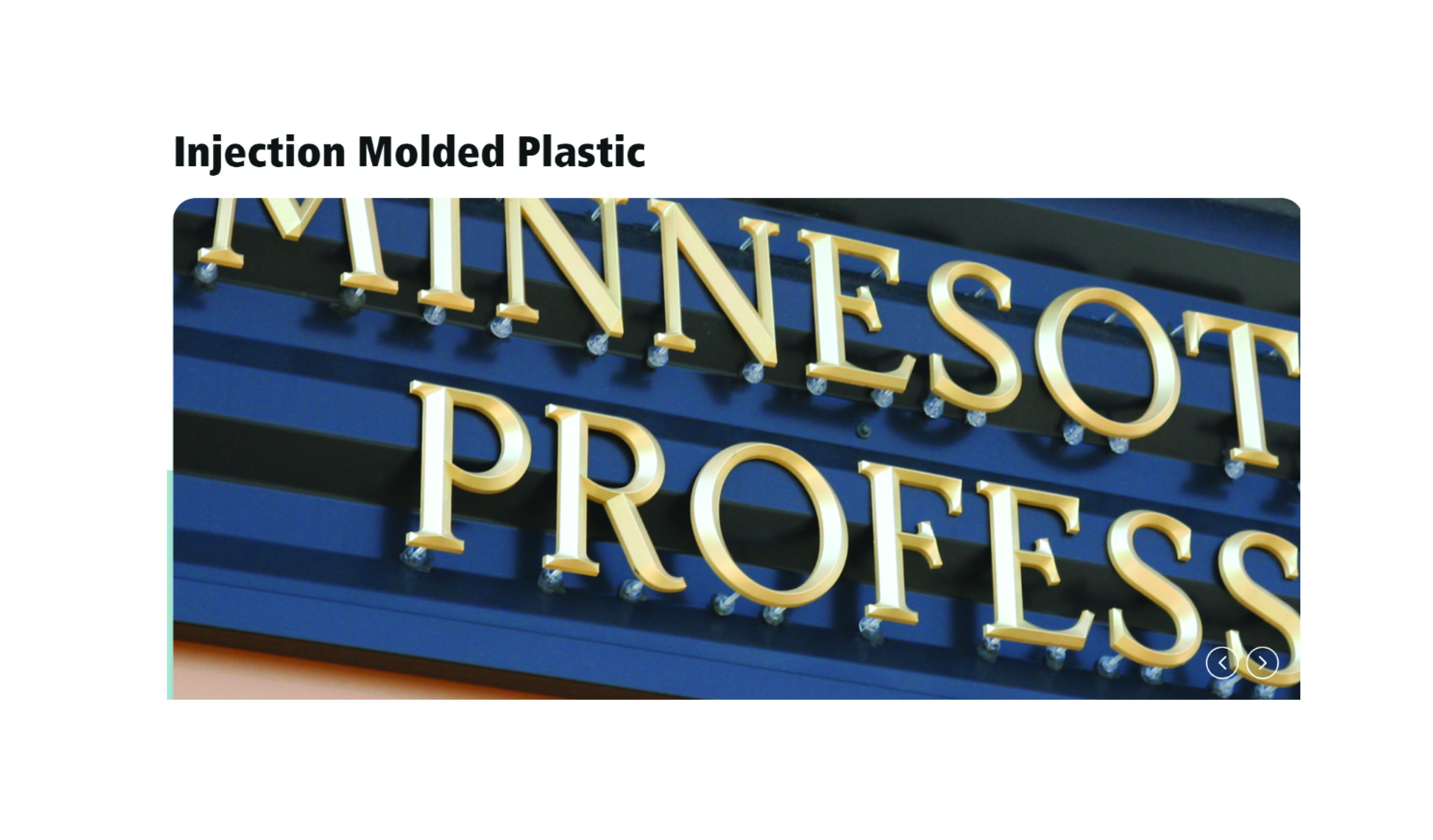 Injection Molded Plastic Injection Molded Plastic