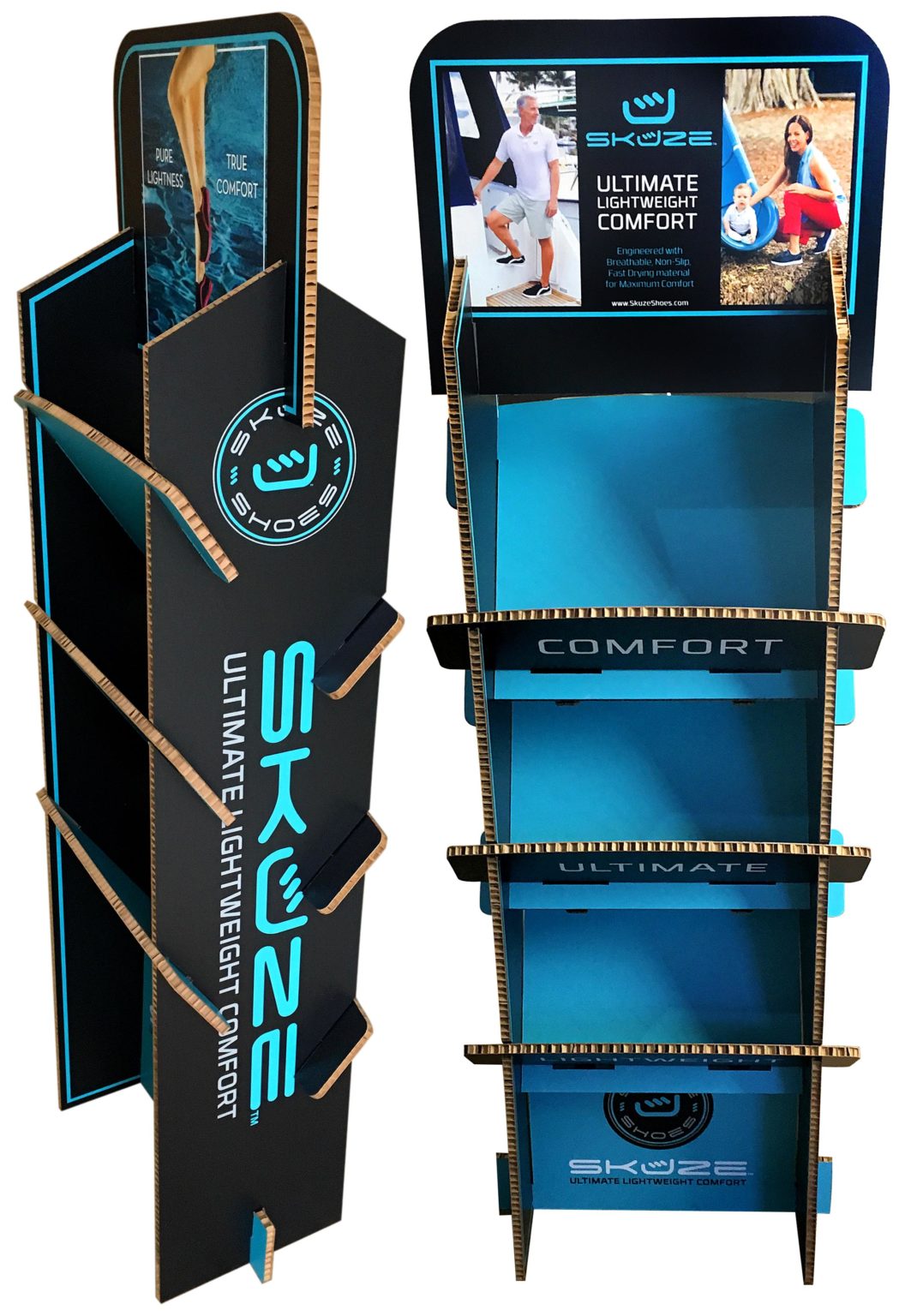 Custom Cardboard Display Stands Graphic Images